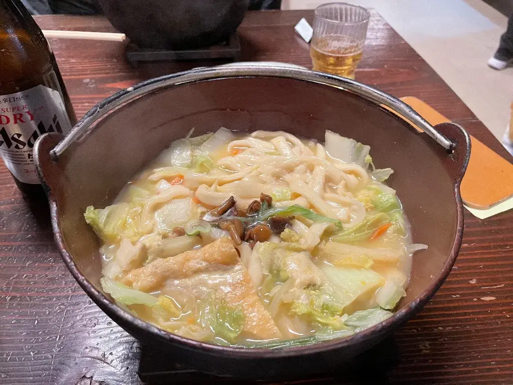 ほうとう ビールもある