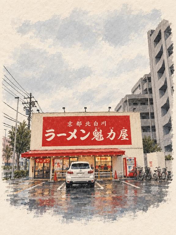 魁力屋の正面