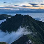 八ヶ岳を取り巻く雲海